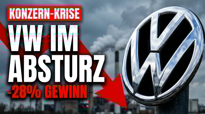 Volkswagen im Sinkflug: Wolfsburger Riese verliert dramatisch an Boden