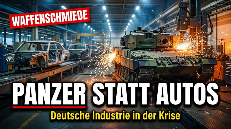 Vom Autoland zur Waffenkammer: Wenn Panzeraufträge die letzte Hoffnung der deutschen Industrie sind