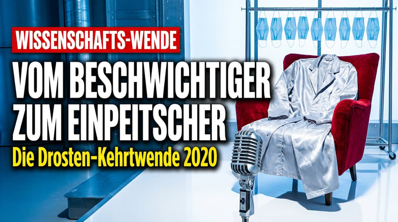 Vom Beschwichtiger zum Einpeitscher: Die erstaunliche Kehrtwende des Christian Drosten