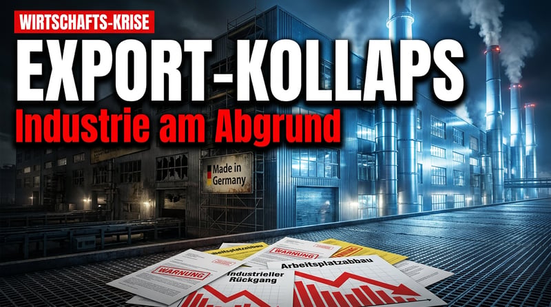 Vom Exportweltmeister zum Sanierungsfall: Wie die Politik Deutschlands Industrie verschleudert