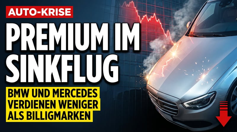 Vom Stern zum Sinkflug: Deutschlands Premiumhersteller verdienen weniger als die Billigkonkurrenz