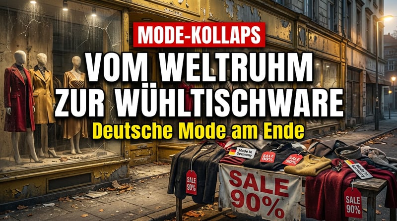 Vom Weltruhm zur Wühltischware: Der stille Niedergang der deutschen Mode