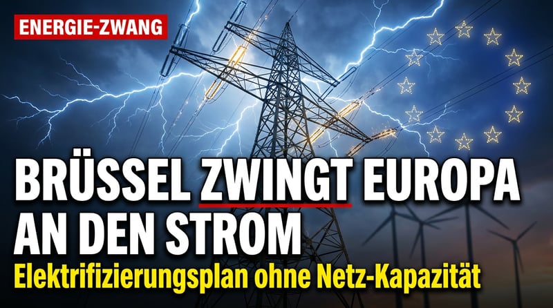 Von der Leyens Stromträume: Brüssel will den Kontinent an die Steckdose zwingen