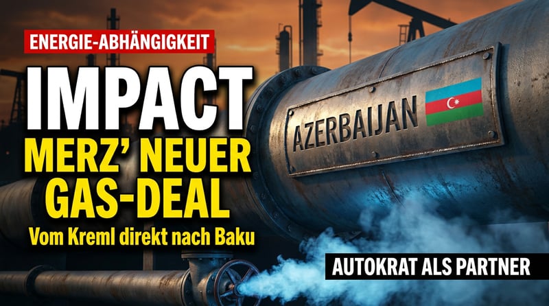 Von Putins Gasabhängigkeit in die nächste Umklammerung: Merz umgarnt den Autokraten von Baku