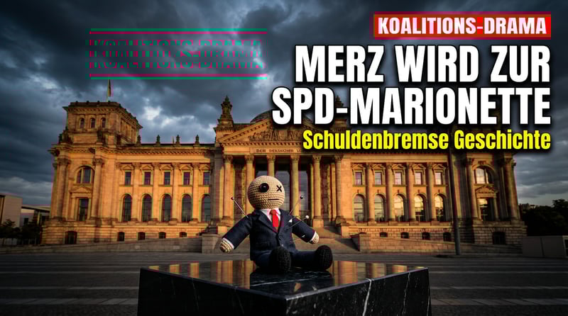 Voodoo-Puppe im Kanzleramt: Wie Friedrich Merz zum willfährigen Erfüllungsgehilfen der SPD wurde