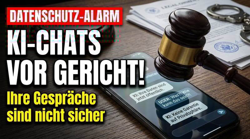 Vorsicht vor dem digitalen Beichtstuhl: KI-Chats können vor Gericht gegen Sie verwendet werden