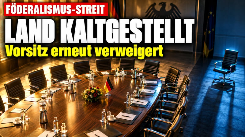 Vorsitz verweigert: Wie die Länder Sachsen-Anhalt kaltstellen