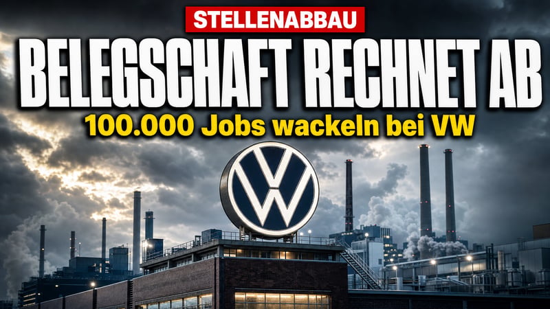 VW-Beben: Belegschaft rechnet mit dem Vorstand ab – 100.000 Jobs wackeln