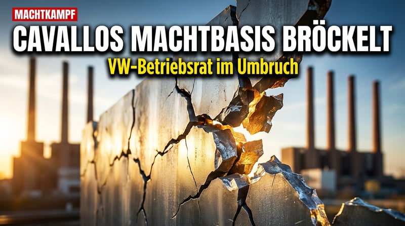 VW-Betriebsratswahl: Cavallos Machtbasis bröckelt – und das ist erst der Anfang