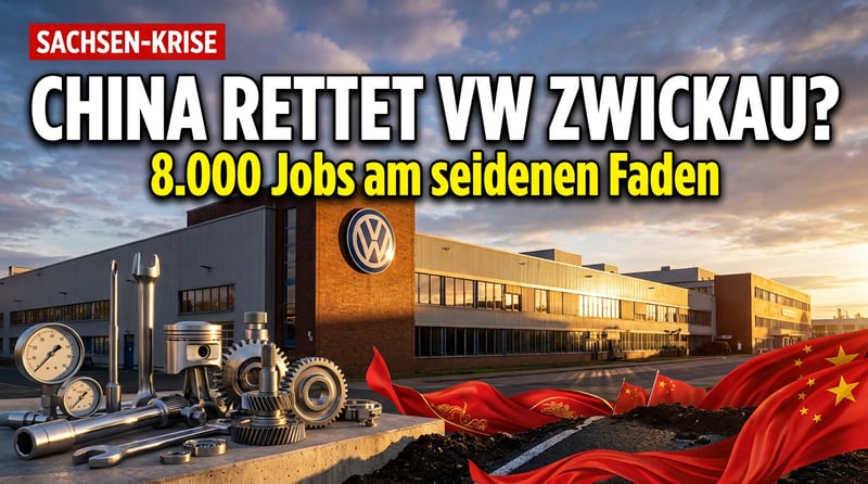 VW Zwickau am Tropf Pekings? Sachsens SPD-Minister will China ins Werk holen