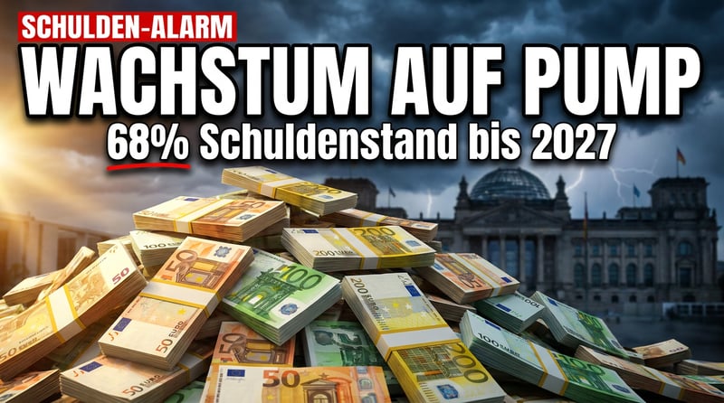 Wachstum auf Pump: Wie Deutschland sich seine 0,8 Prozent teuer erkauft