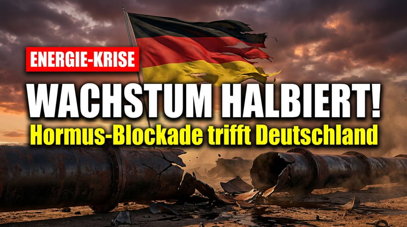 Wachstumsprognose halbiert: Deutschland schlittert in den nächsten Energieschock