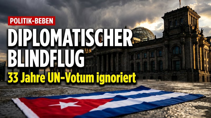 Wadephuls diplomatischer Blindflug: Wenn der Außenminister nicht mehr sieht, was Deutschland seit 33 Jahren verurteilt