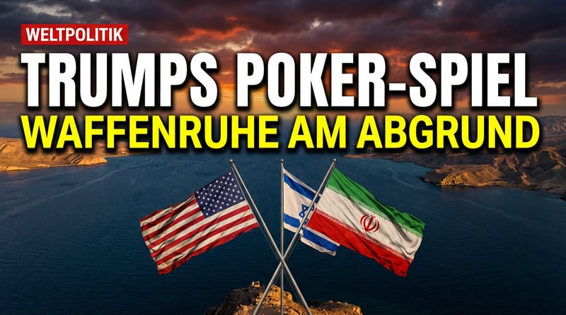 Waffenruhe im Iran-Konflikt: Trumps riskantes Pokerspiel zwischen Diplomatie und Blockade
