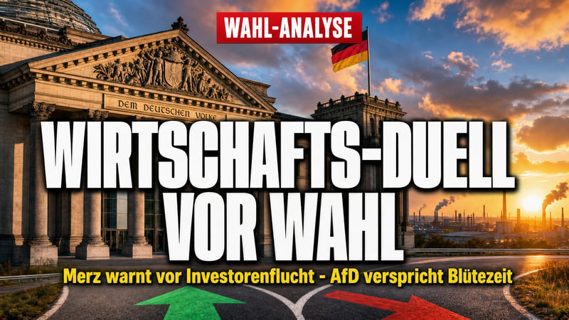 Wahlkampf-Duell: Siegmund kontert Merz' Investoren-Warnung