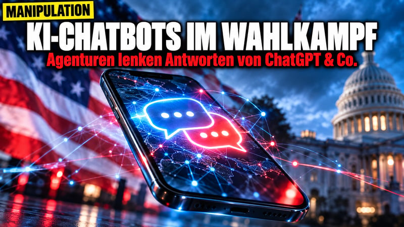 Wahlkampf im Chatbot: US-Agenturen wollen ChatGPT & Co. steuern!