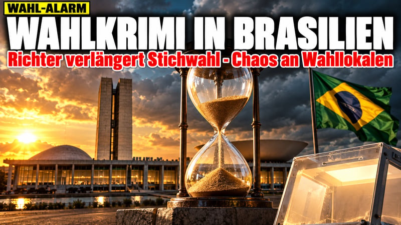 Wahlkrimi in Brasilien: Lulas Ex-Anwalt verlängert die Stichwahl!
