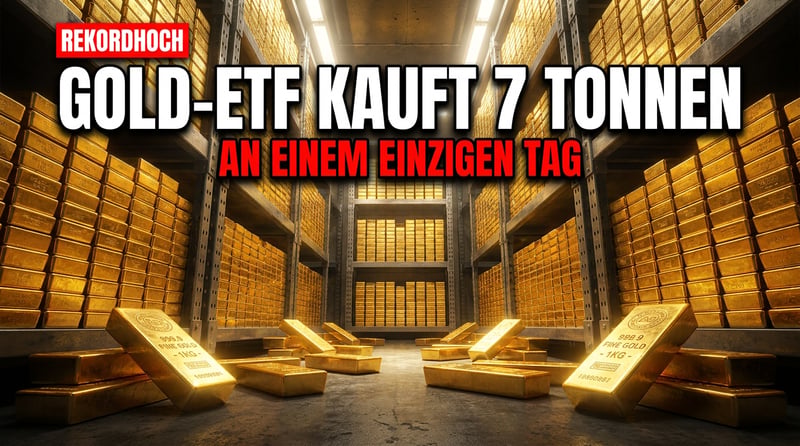Während Anleger weltweit nach Sicherheit greifen: Der größte Gold-ETF füllt seine Tresore wieder
