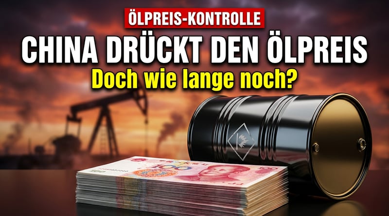 Während Berlin von der Energiewende träumt, hält China den Ölpreis künstlich niedrig – noch