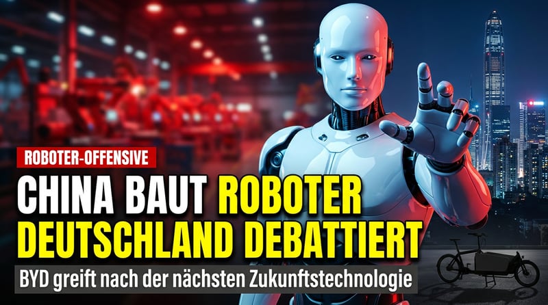 Während Deutschland über Lastenräder debattiert, baut BYD Roboter: Chinas Autoriese greift nach der nächsten Zukunftstechnologie