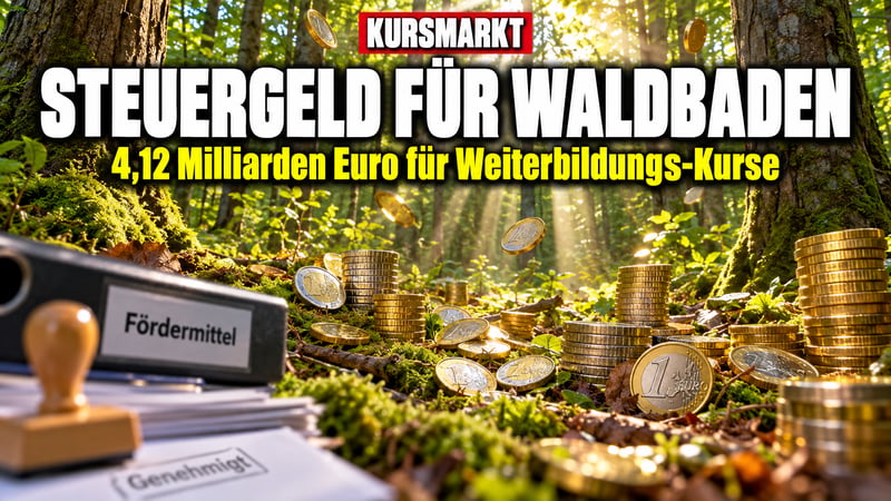 Waldbaden auf Kosten der Beitragszahler: Der Milliarden-Kursmarkt
