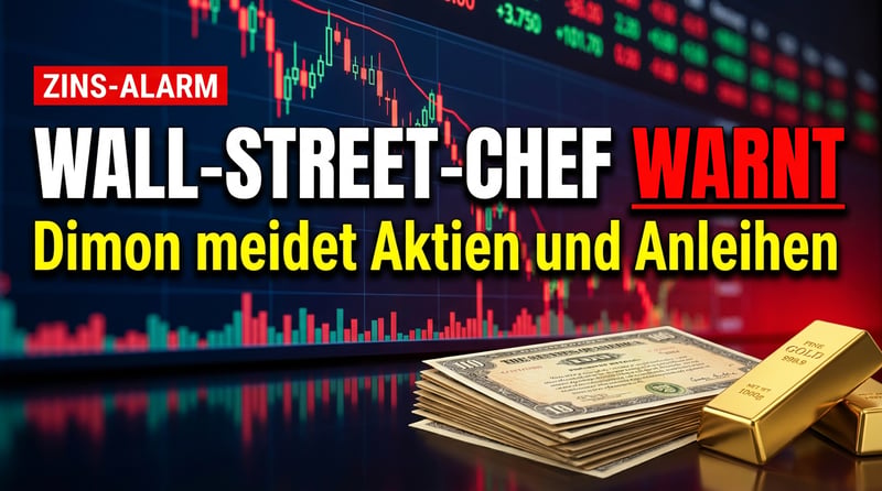 Wall-Street-König warnt: Jamie Dimon traut weder Aktien noch US-Staatsanleihen über den Weg