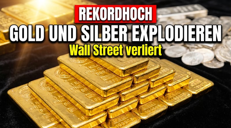 Wall Street unter Druck: Inflationsdaten lassen Anleger zweifeln – Gold und Silber auf Rekordhoch