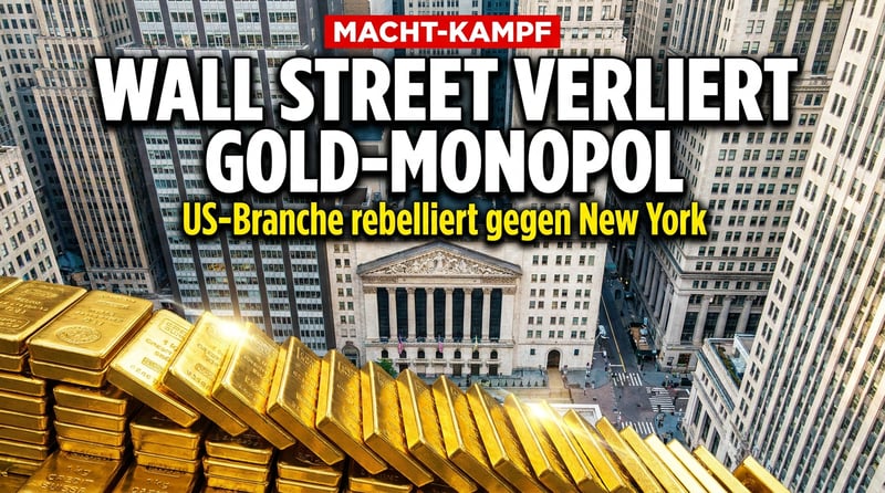 Wall Street zittert um sein Gold-Monopol: Warum Amerikas Edelmetallbranche gegen die Macht von New York aufbegehrt