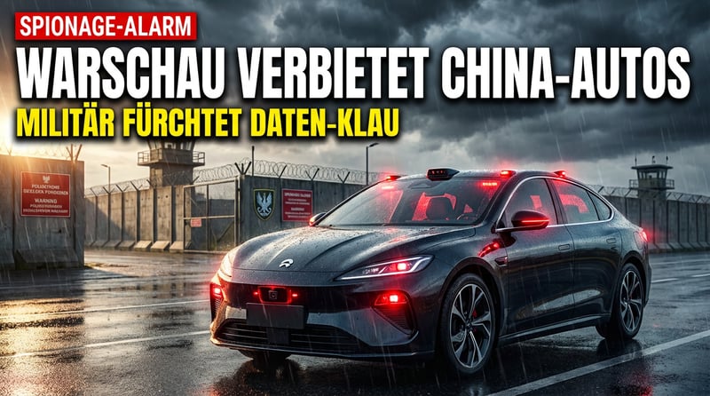 Warschau macht Ernst: Chinesische E-Autos werden zur Sicherheitsbedrohung erklärt