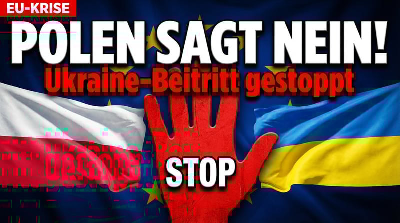 Warschau zieht die Notbremse: Polen verweigert der Ukraine den EU-Schnellzugang