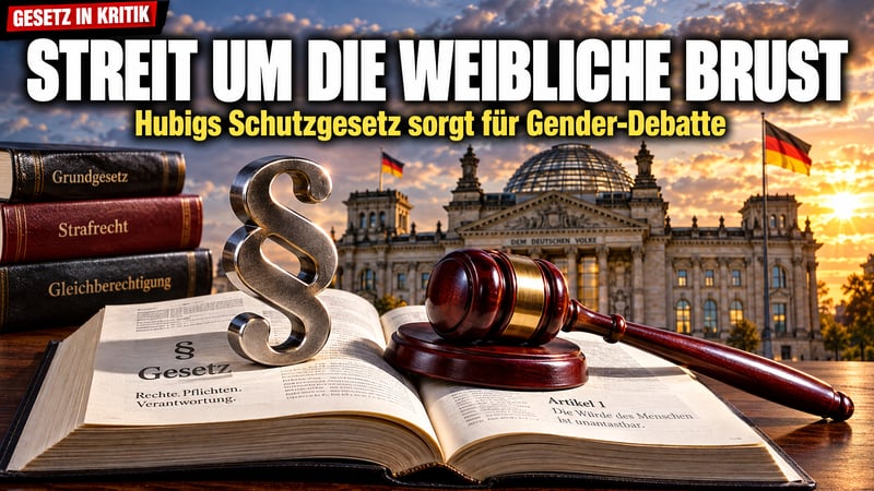 Was ist eine „weibliche Brust“? Hubigs Schutzgesetz im Gender-Strudel