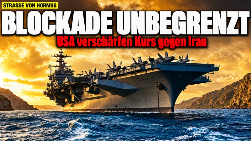 Washington dreht Iran den Hahn zu: Blockade "unbegrenzt"