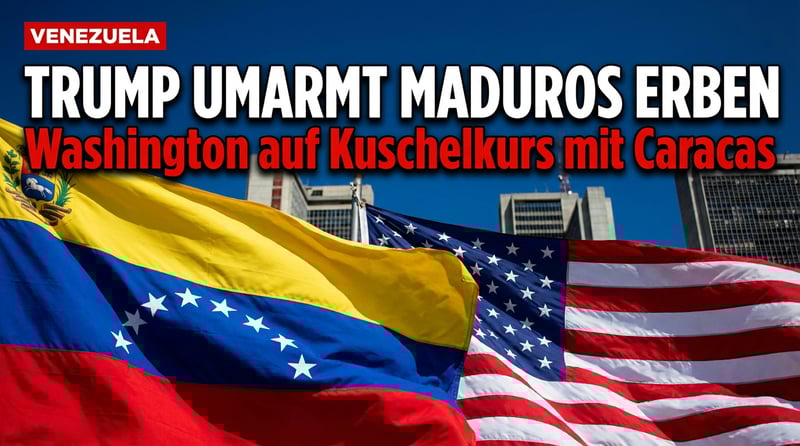 Washington und Caracas auf Kuschelkurs: Trump umarmt Maduros Erben