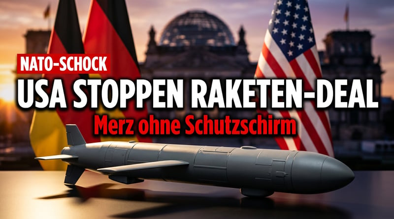 Washington zieht den Stecker: Keine US-Mittelstreckenraketen für Deutschland – Merz im strategischen Niemandsland