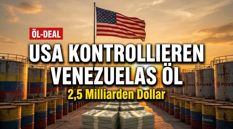 Washingtons Griff nach dem schwarzen Gold: USA kontrollieren Venezuelas Öleinnahmen