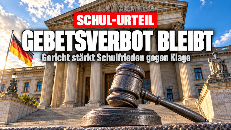 Wedding-Gymnasium darf Gebete verbieten: Schulfrieden schlägt Klage!