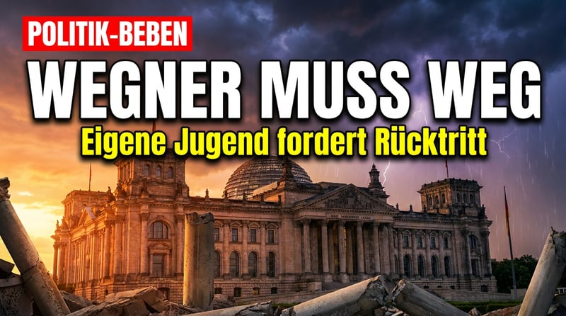 Wegners Lügengebäude bröckelt: Jetzt fordert die eigene Jugend seinen Rücktritt