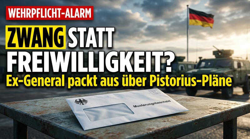 Wehrpflicht durch die Hintertür: Ex-Generalinspekteur lüftet den Schleier über Pistorius' Plänen