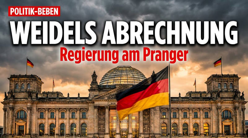 Weidels Generalabrechnung: Wenn die Opposition der Regierung den Spiegel vorhält