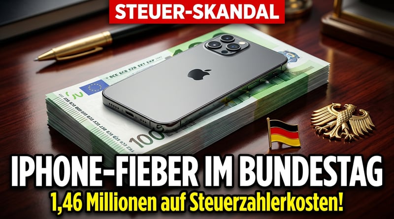 Weihnachtsbescherung auf Steuerzahlerkosten: Wenn Volksvertreter das iPhone-Fieber packt