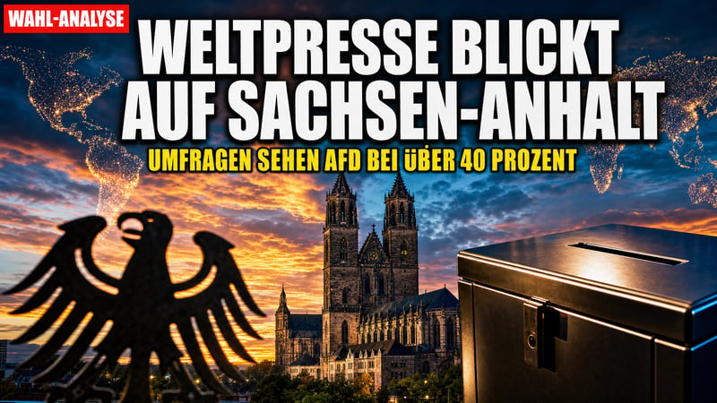 Weltpresse blickt auf Magdeburg: „An der Schwelle zur Macht“
