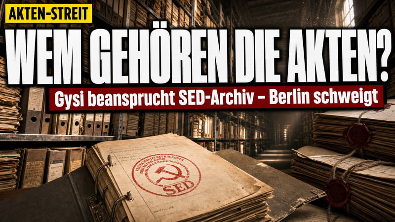 Wem gehören die SED-Akten? Gysi erhebt Anspruch – Berlin schweigt
