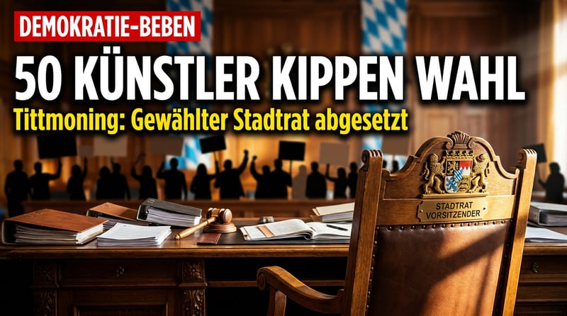 Wenn 50 Künstler eine demokratische Wahl kippen: Das Lehrstück von Tittmoning