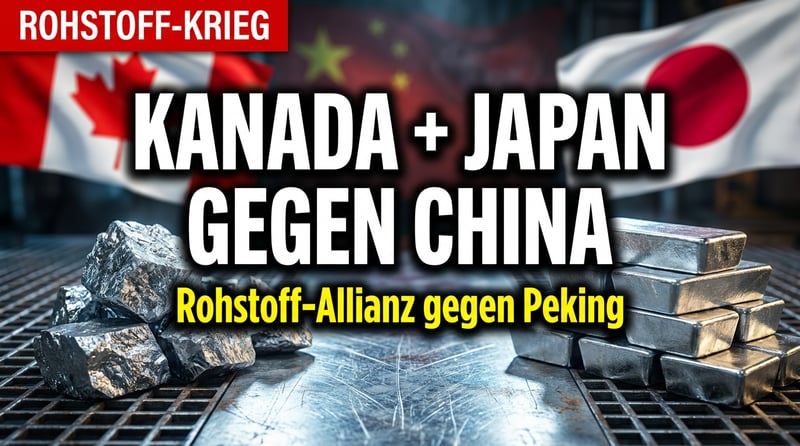 Wenn China den Daumen senkt: Kanada und Japan schmieden Rohstoff-Allianz gegen Pekings Erpressung