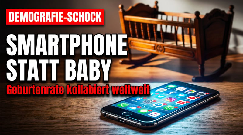 Wenn das Smartphone das Wiegenlied ersetzt: Wie die digitale Welt die Geburtenraten weltweit kollabieren lässt