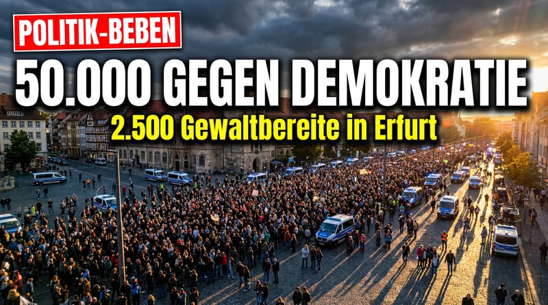 Wenn Demokraten zu Demokratiefeinden werden: 50.000 wollen den AfD-Parteitag mit Gewalt sprengen