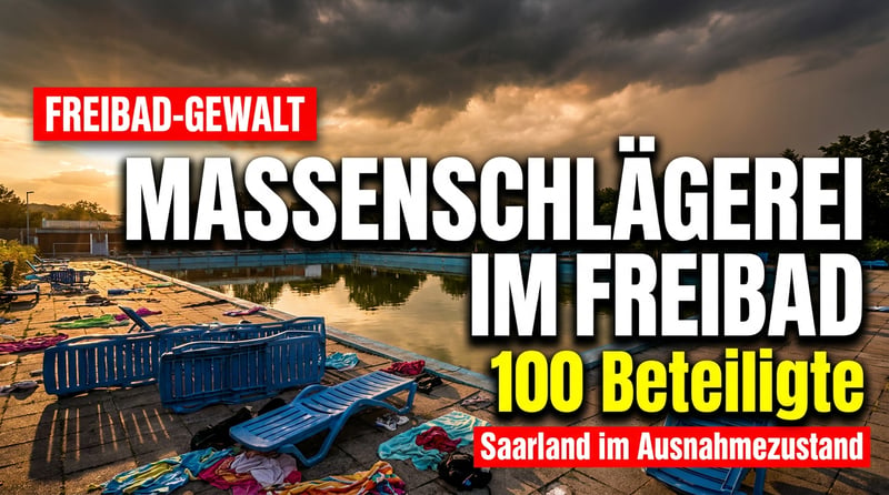 Wenn der Badespaß zur Schlägerei wird: Zwei Freibäder im Saarland im Ausnahmezustand