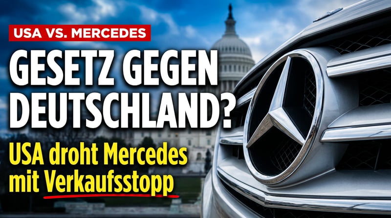 Wenn der Bock zum Gärtner wird: Wie Detroit ein "China-Gesetz" gegen Mercedes umbiegt