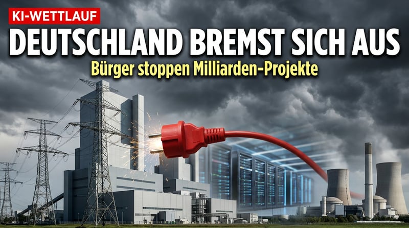 Wenn der Bürger den Stecker zieht: Wie Deutschland sich beim KI-Wettlauf selbst ausbremst