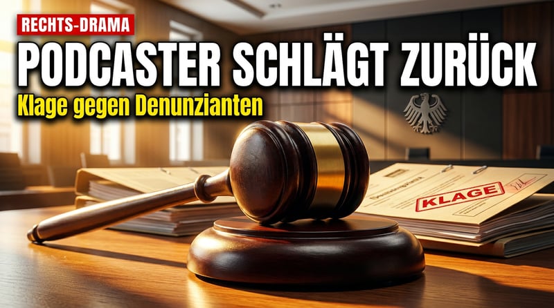 Wenn der Denunziant plötzlich zum Kläger wird: Podcaster wehrt sich gegen das „Zentrum für Politische Schönheit“